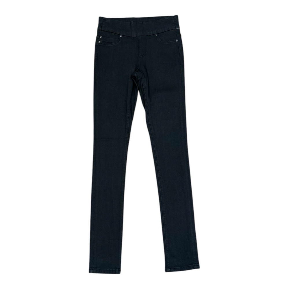 Liverpool Sienna Pull On Legging Jeans Size 2/26 Stretch Denim Black Tall